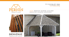 Desktop Screenshot of pernin-construction-bois.com