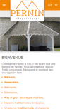 Mobile Screenshot of pernin-construction-bois.com
